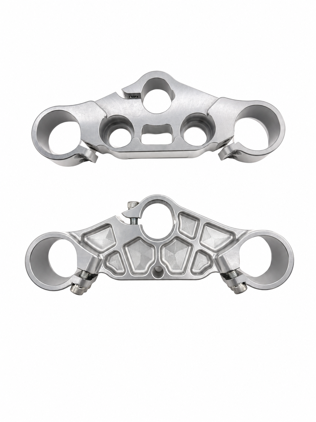 CT-S M8 Softail — Silver finish preview based on the original Black CT-S photograph