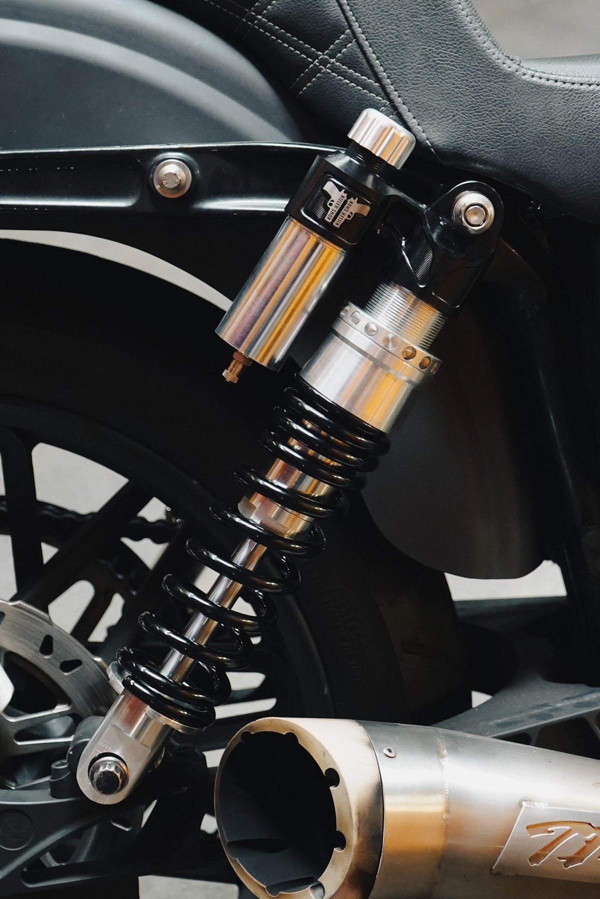 KSP / Actual motorcycle installation.
