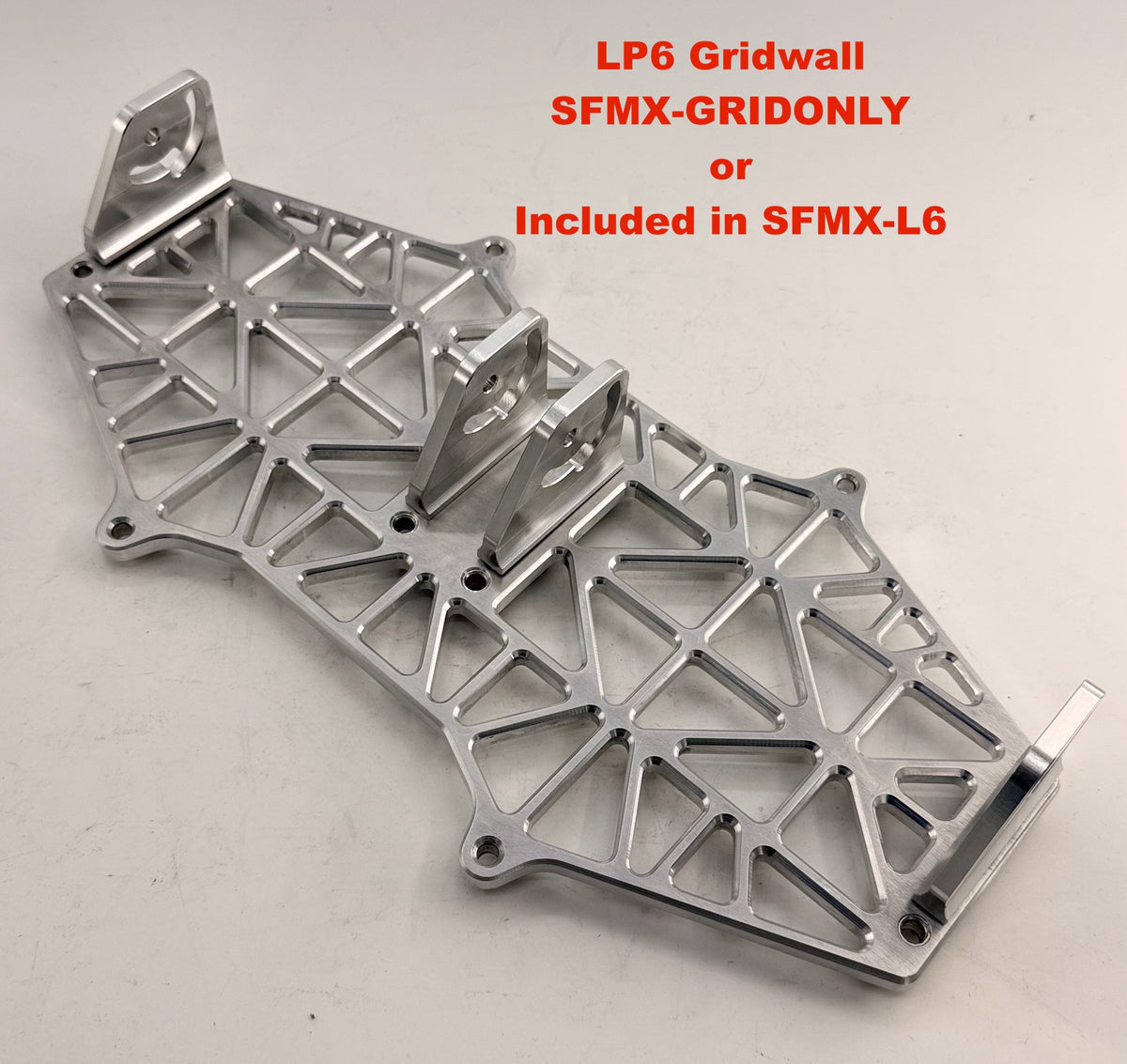 LP-6 lights fit in this Gridwall