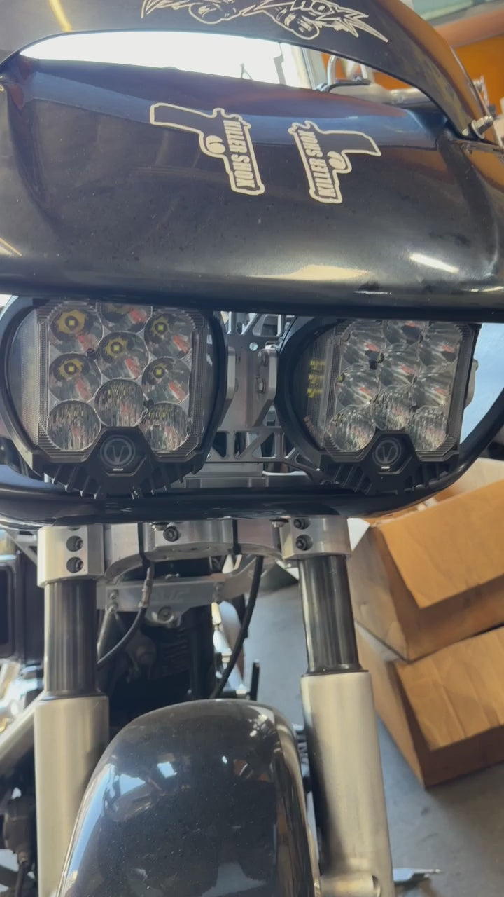 Skelatized fairing mount